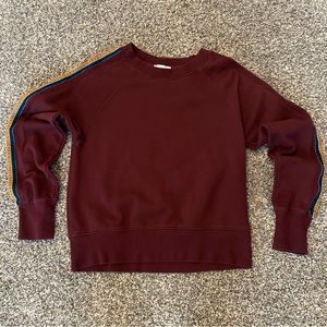 Evereve Rainbow Striped Pullover